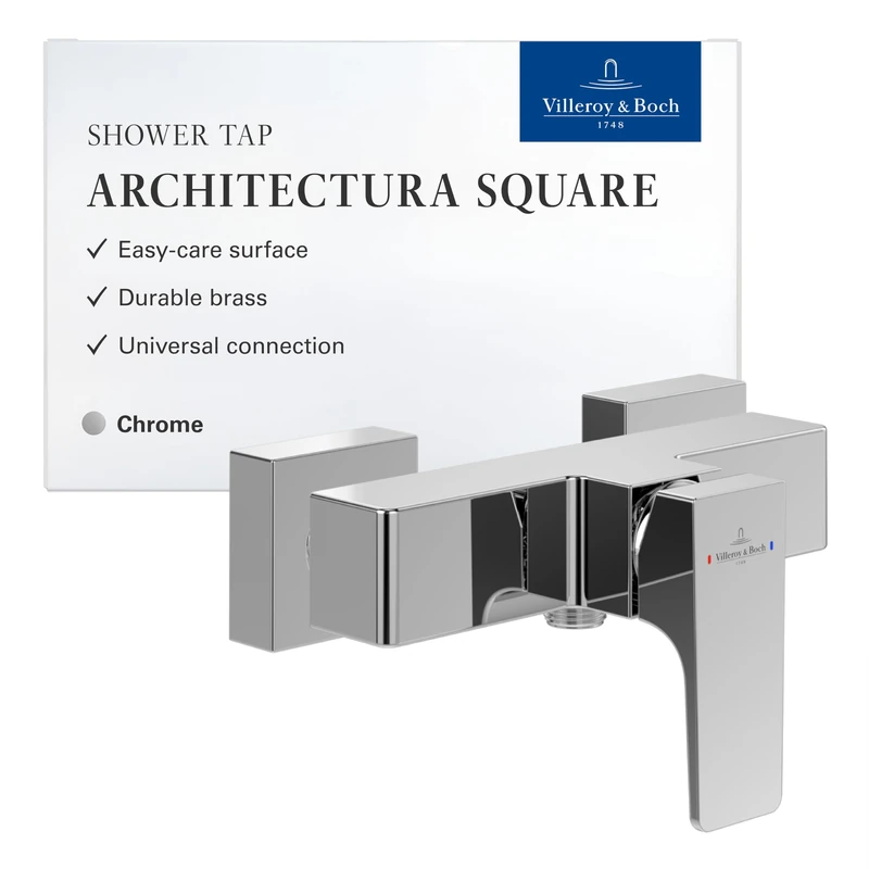VILLEROY ET BOCH Architectura Square Chrome