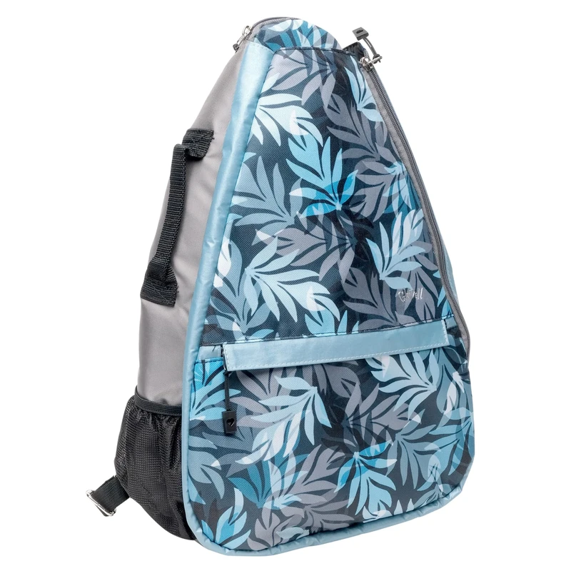 Glove It Tennis Backpack for Women, Lightweight Ladies Tennis Bag & Sling Backpack for 2 Racquets, Balls, Water Bottle - Pacific Palm