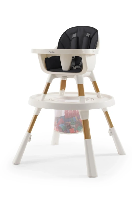 Oyster Home 4-in-1 High Chair - Fossil