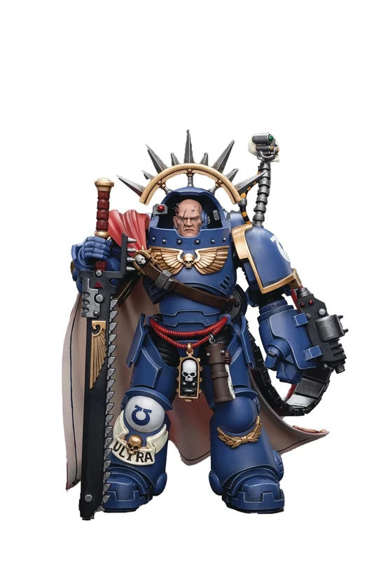 JOYTOY Warhammer 40k Ultramarines Captain in Gravis Armour Collection Model Anime toys 1/18 Action Figure