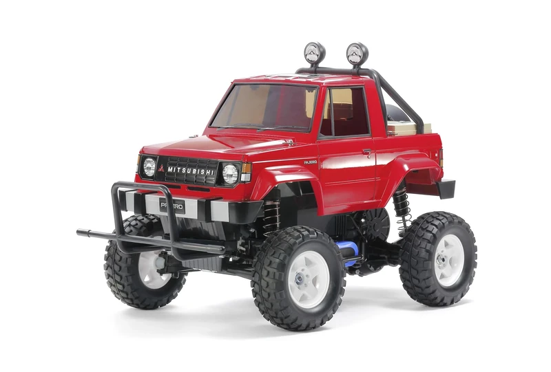 TAMIYA 58727 1:10 RC Mitsubishi Pajero CW-01 Remote Controlled Car, Vehicle, Model Building, Assembly, Hobby, RC Kit, Unpainted - Image 1
