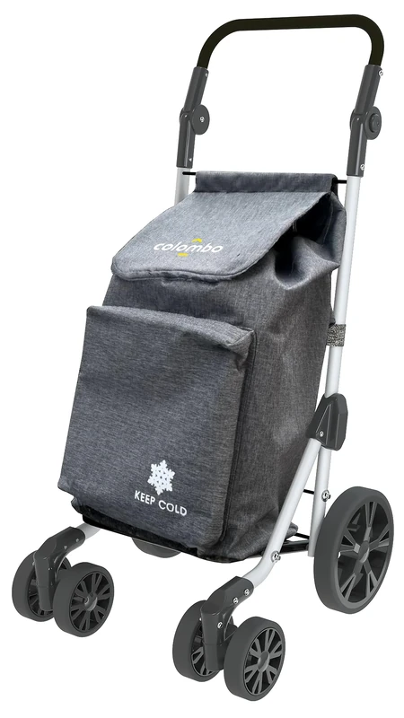Colombo Shopping Trolley, Grey, 44 Litri