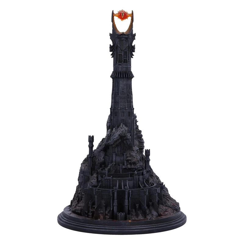 Nemesis Now Lord of the Rings Barad Dur Backflow Incense Burner 26.5cm, Resin, Black, Officially Licensed Lord of the Rings Sauron™ Merchandise, Cast in the Finest Resin, Expertly Hand-Painted