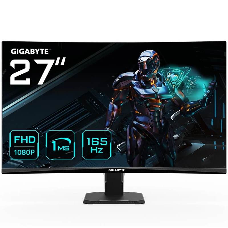 GIGABYTE GS27F écran plat de PC 68,6 cm (27") 1920 x 1080 pixels Full HD LCD Noir