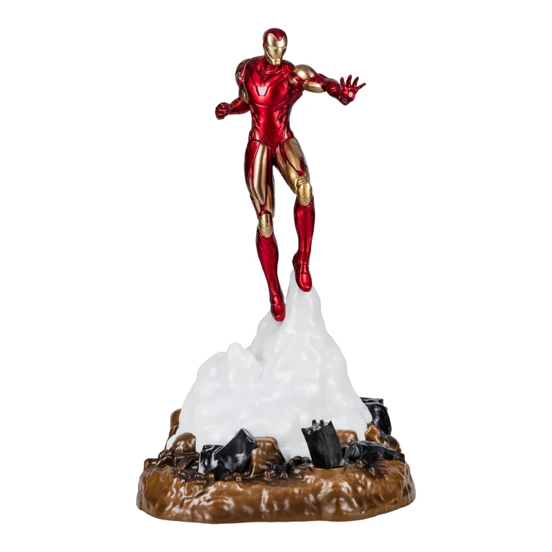 Paladone Iron Man Figure Light - Officially Licensed Marvel Avengers Decor & Gift, Collectible Display Lamp Must Have for Marvel Fans, USB Powered, 31.5cm (12.4")