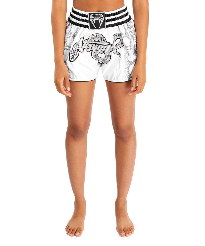 Venum Women's Snake Short Muay Thai White