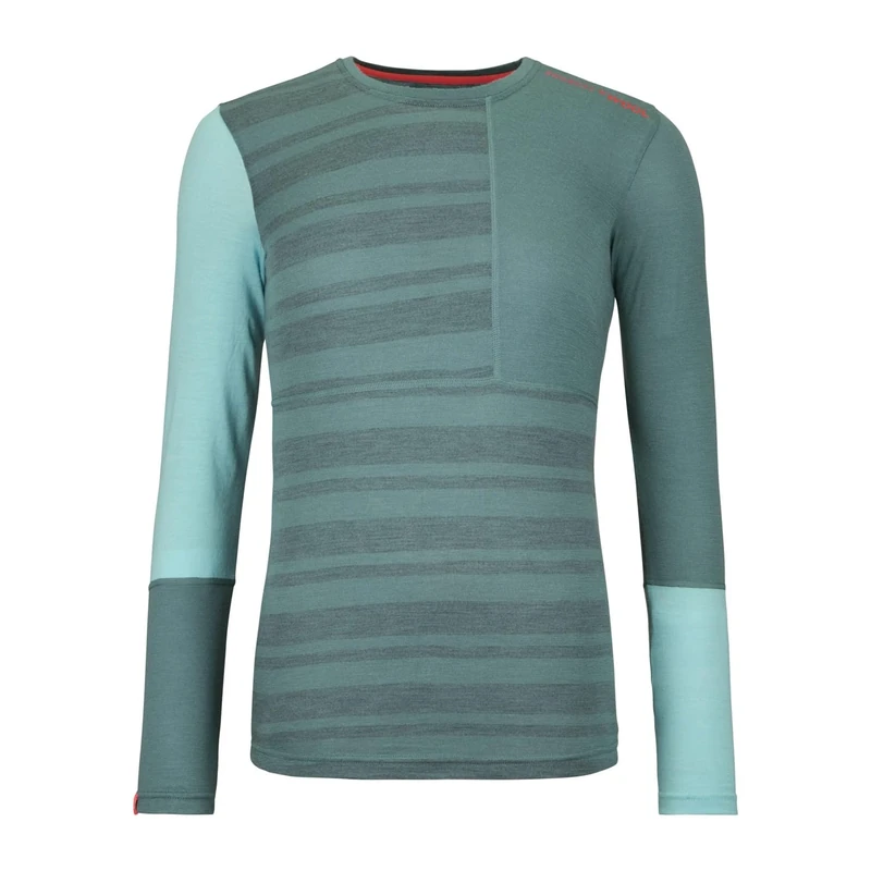 YPSILANTI 185 ROCK'N'WOOL LONG SLEEVE W - C: arctic grey- T: M