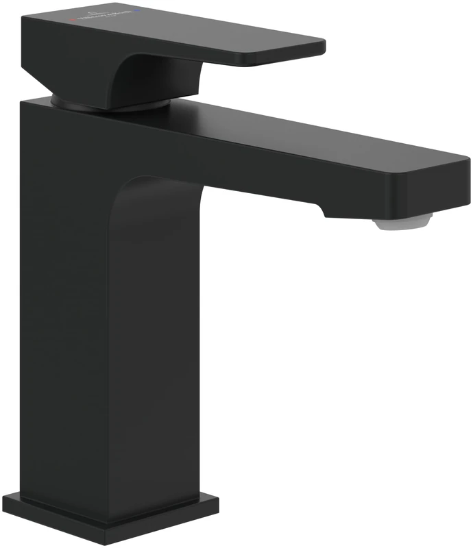 Villeroy & Boch Architectura Square Washbasin Tap - Matt Black