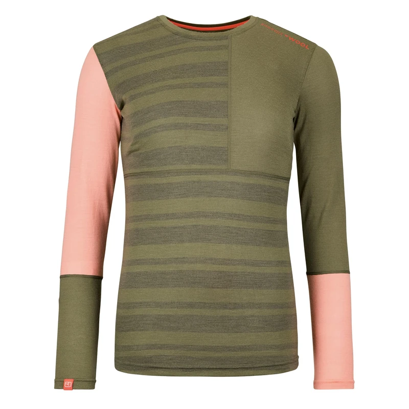 YPSILANTI 185 ROCK'N'WOOL LONG SLEEVE W - C: arctic grey- T: XL