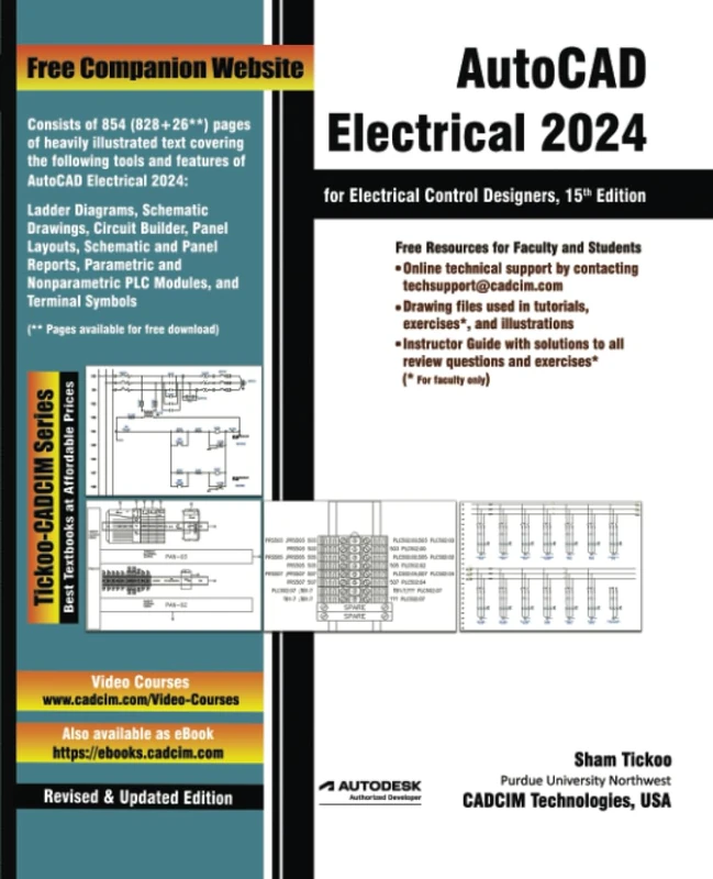 AutoCAD Electrical 2024 for Electrical Control Designers, 15th Edition