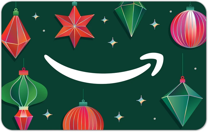Amazon Digital Gift Card - Jeweled Ornaments - (Digital Delivery)