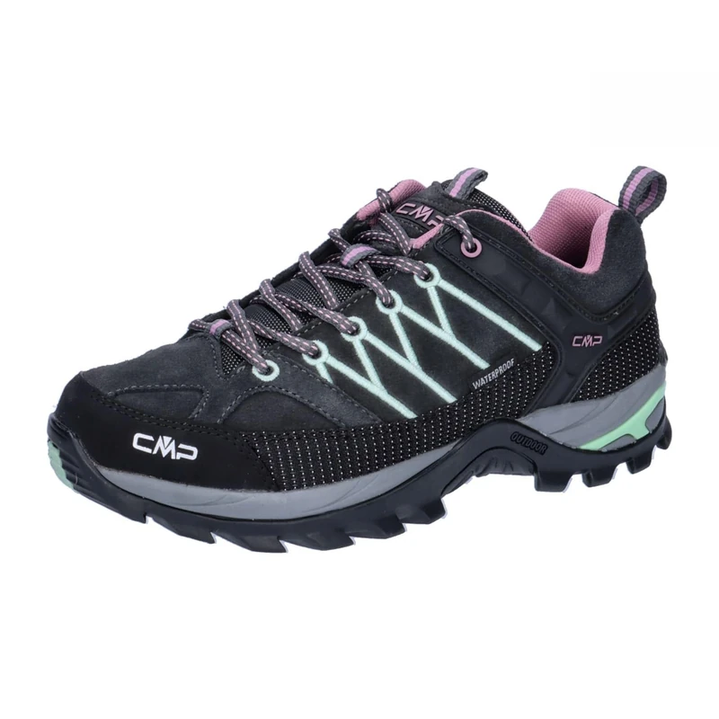 CMP Womens Rigel Low Wmn Trekking Shoes Wp, Piombo-Orchidea UK 5