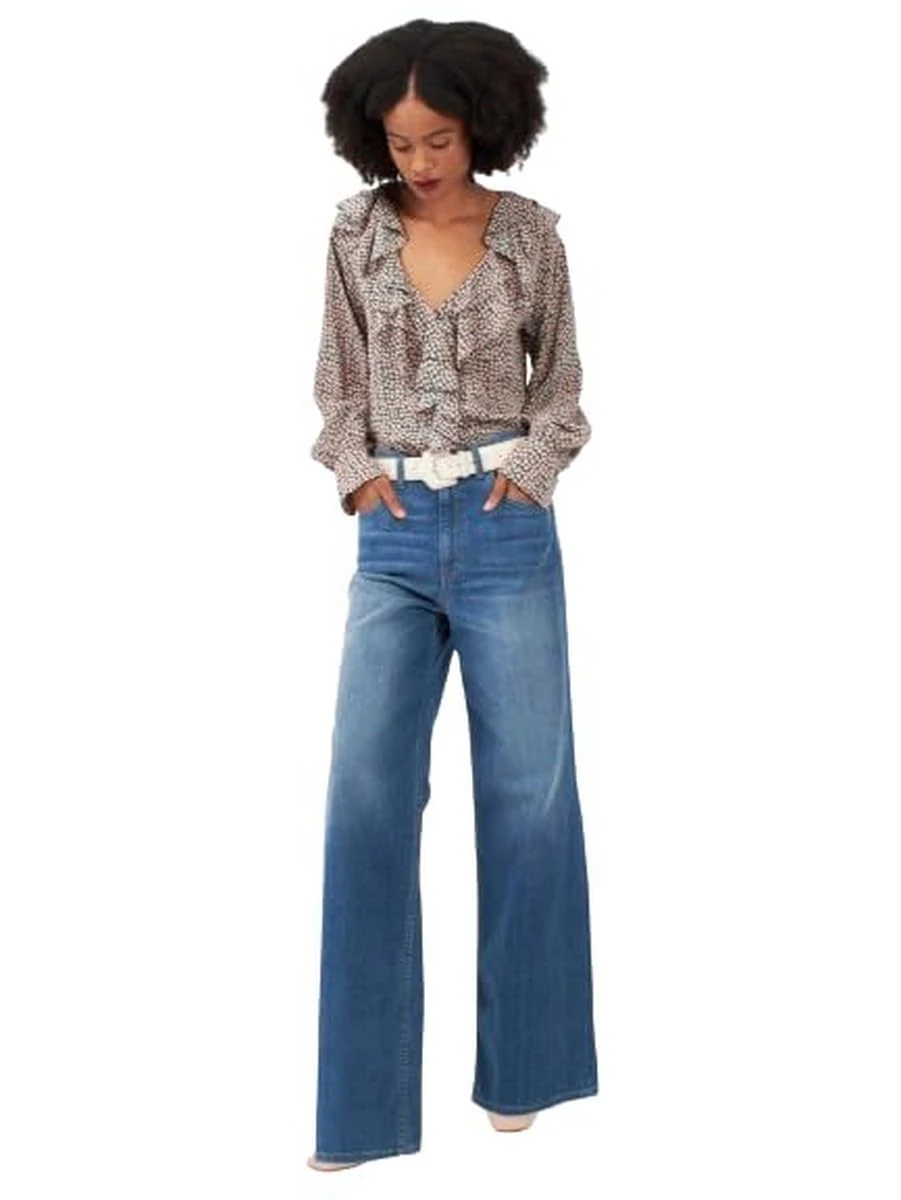 Equipment Women's Antara Blouse, Bistro Green Multi, S