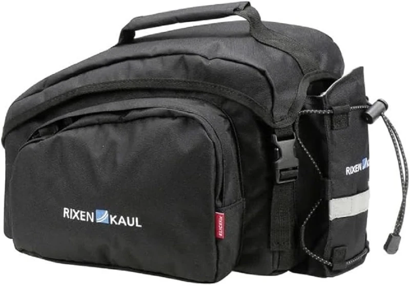 Klick-fix Unisex - Adult Klickfix Pannier Rack Bag, Black, 13-18 litres