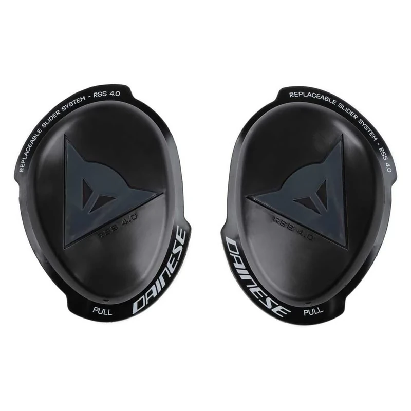 Dainese - Knee Slider Rss 4.0 - Full Kit, Knee Protector for Motorcycles, for Men and Women, Black/Anthracite