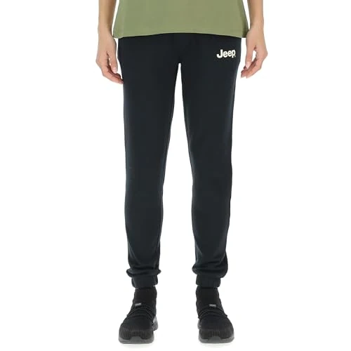 JEEP O102923-B000 J Woman Sweatpants Small Print J23W Black L