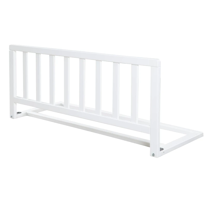 roba Bed Rail 90 cm - Secure Wooden Guardrail - White