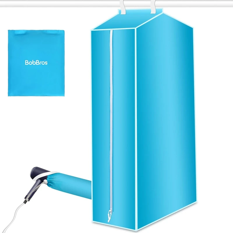 BobBros Portable Dryer for Clothes, Fast Drying, Hassle-free Laundry Solution for Travel for Student Dorm for Hotel, Quick Dryer Bag, Used with Hair Dryers (Not Included) - Image 1