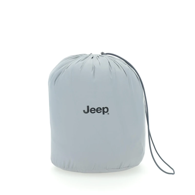 JEEP O102877-G229 J MAN HOODED PUFFER JACKET W/Zipped Pockets Small Print J23W Medium Grey M