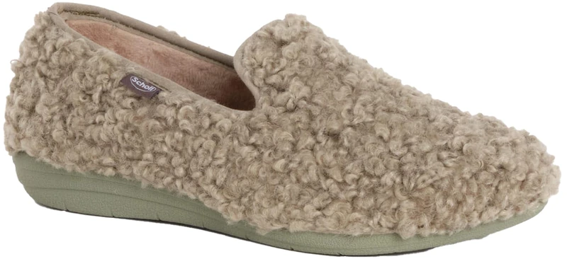 Scholl Women's Maddy Shoe Slippers, Green, 8 UK