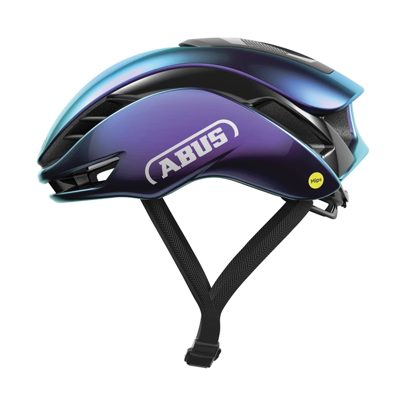ABUS GameChanger 2.0 MIPS Racing Bicycle Helmet - High-performance Aero Road Bike Helmet with Optimised Aerodynamics and Ventilation for Men and Women - Size S, Black