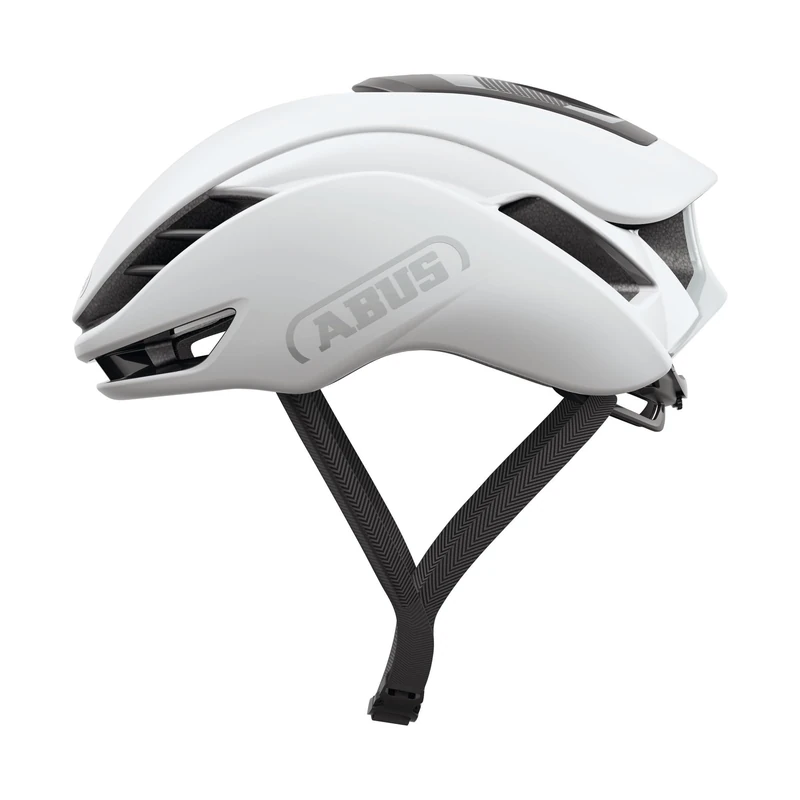 ABUS GameChanger 2.0 Racing Bicycle Helmet - High-performance Aero Road Bike Helmet with Optimised Aerodynamics and Ventilation for Men and Women - Size S, White