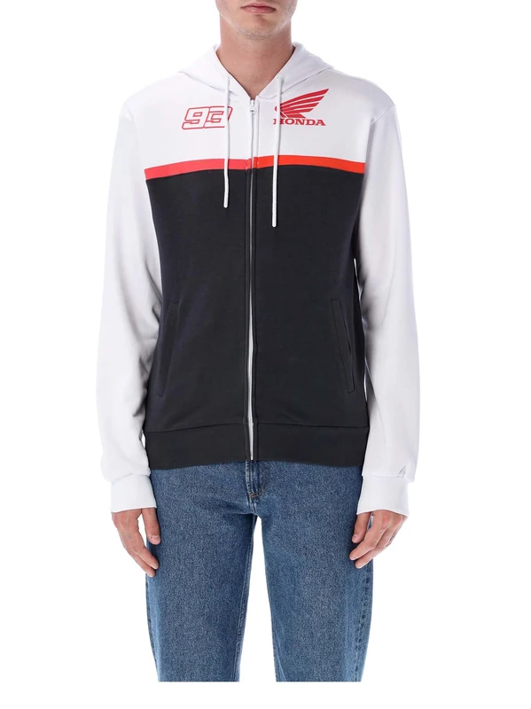 Marc Márquez 93 Men's Dual Honda Sweater, Blue and White, S