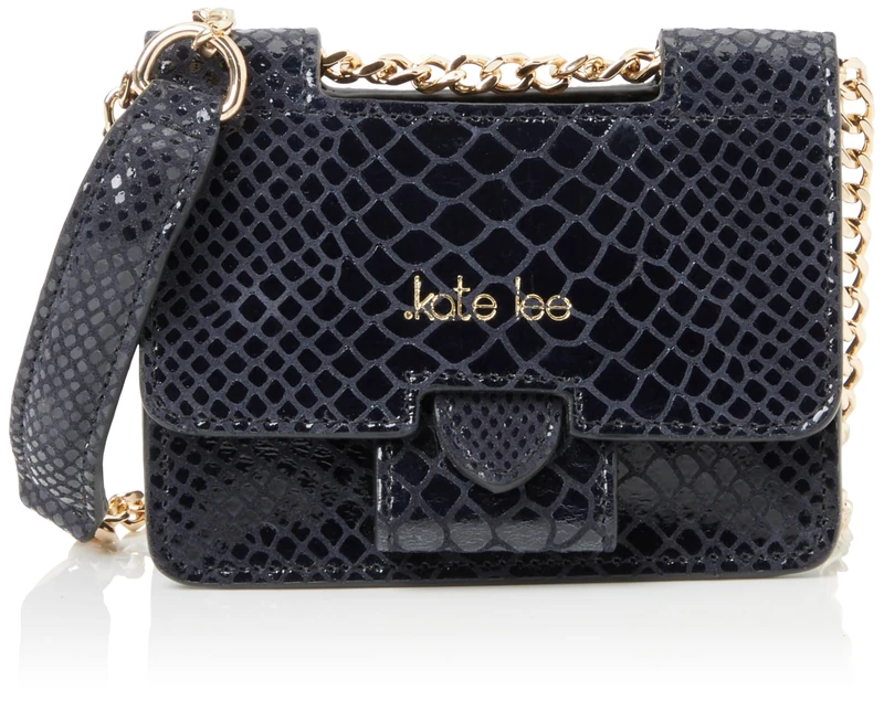 Kate Lee Women's Bag Mini Tiny Ophelia Shiny Crossbody, Black - Image 1