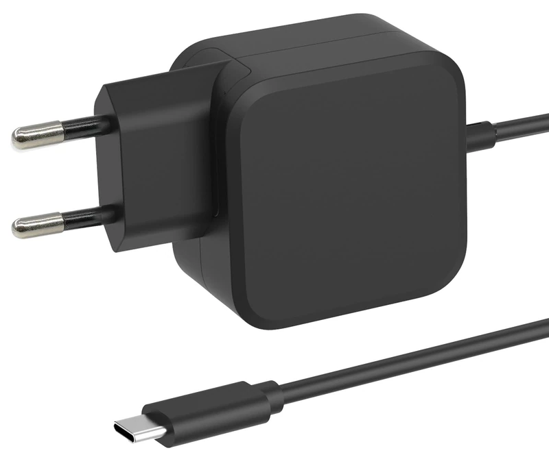 Xilence XM100C.B GaN USB-C Charger Mini 100W Small Fast Charging USB-C Charger for Travel with GaN Technology Various Safety Protection Circuits for Devices with USB-C Port, Black