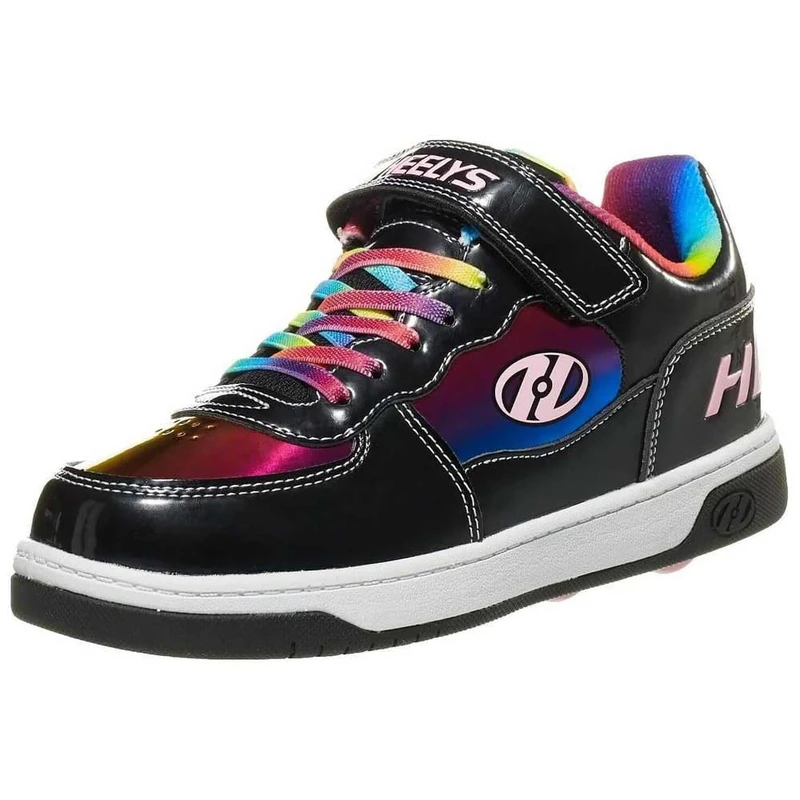 Heelys Reserve Low X2 (HE101534), Black/Rainbow, Child 12