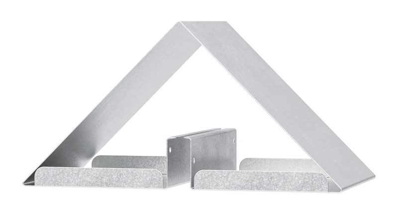 Alberts 355036 Birdhouse Only Roof Bird Feeder, Sendzimir-galvanised - Image 1