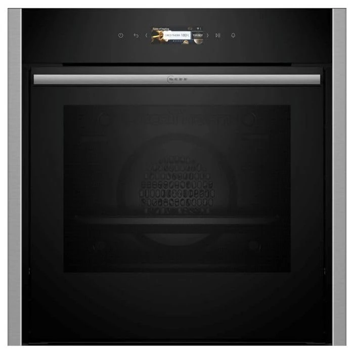 N70 Slide and Hide B54CR31N0B Built In Electric Single Oven, Silver