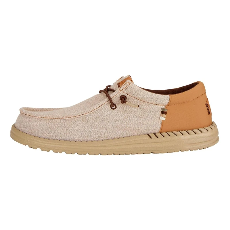 Hey Dude Wally Funk Nylon Craft - Men's Shoes - Tobacco Brown - Size EU 45, Tobacco Brown, 11 UK - Image 1