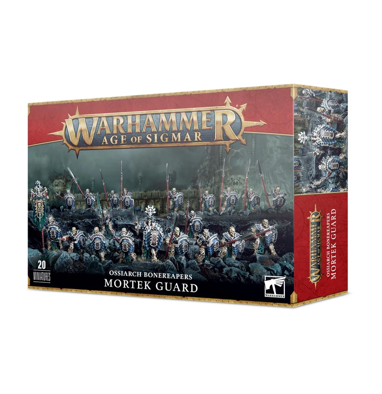 Warhammer Age of Sigmar - Ossiarch Bonereapers - Mortek Guard (94-25)