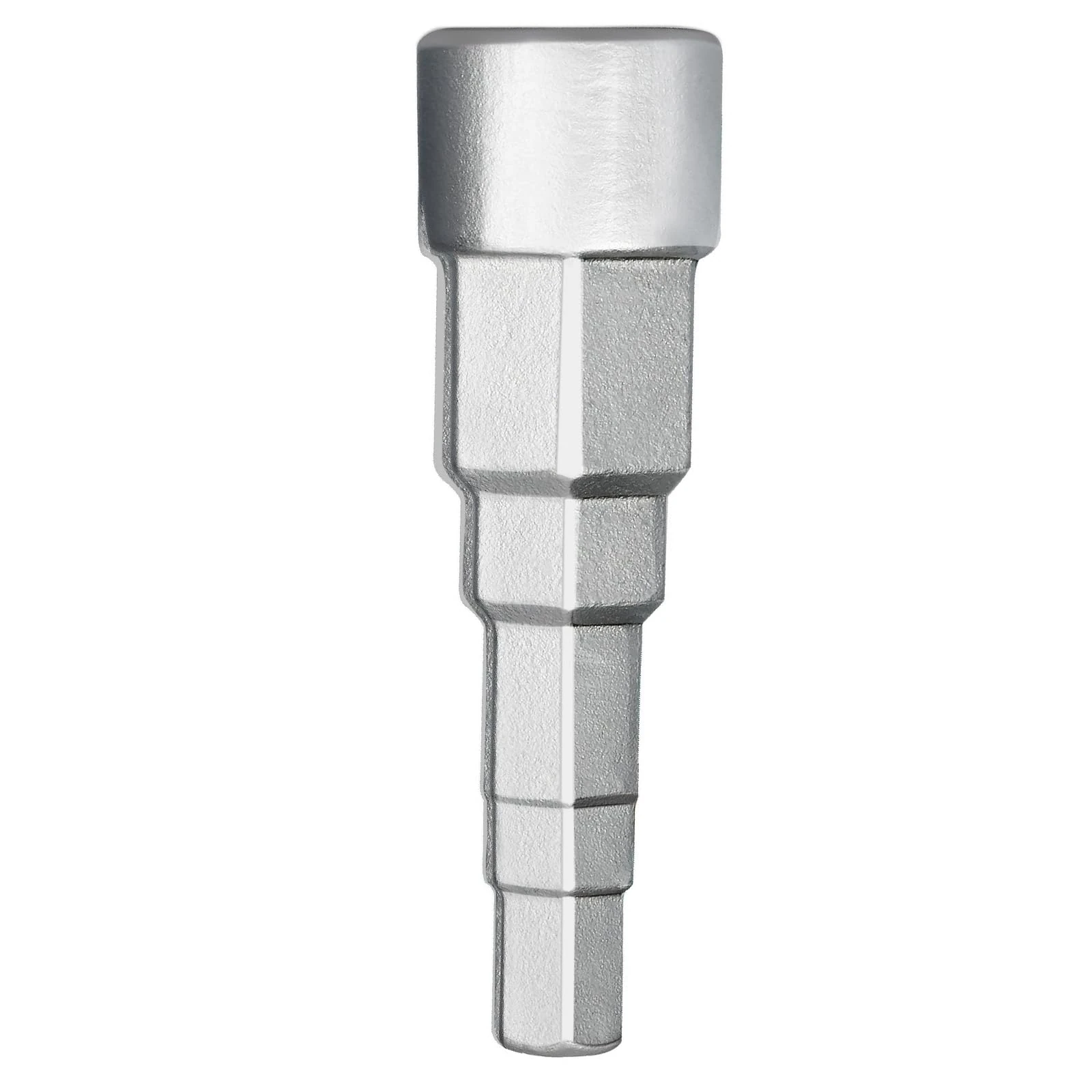 Sukudon Radiator Key， Universal Radiator Spanner，5-Stage Radiator Valve Key， Step Wrench with Square Socket 1/2 Inch Ratchet Drive Radiators，1/2，3/8, 3/4, 1-1/4 Wrenches Tool