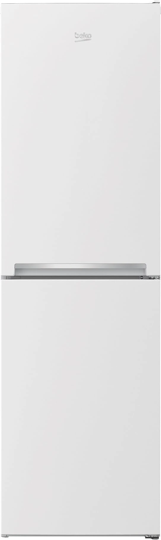 Beko CFG4582W Fridge Freezer | 50/50 Freestanding Frost Free | E Rated Energy Class| Large 270 Litre Capacity | Freezer Guard | LED Light