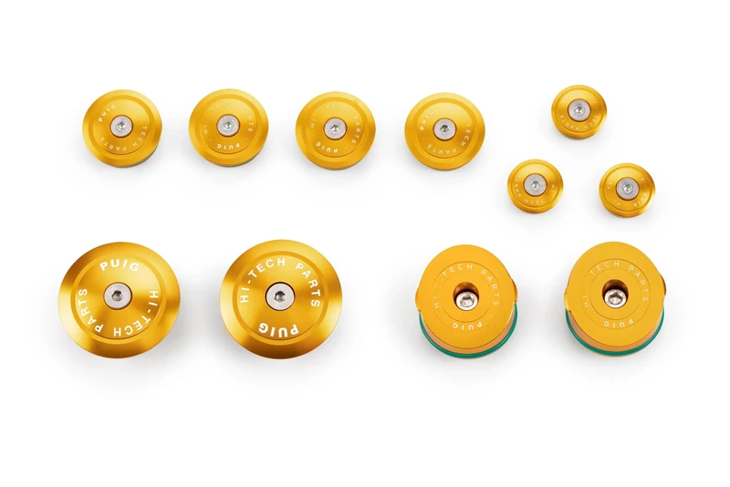 Puig 21432O Aluminum Chassis Covers Gold