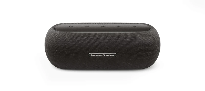 Harman Kardon Luna Portable Waterproof Bluetooth Speaker with 12-Hour Battery Life, Black
