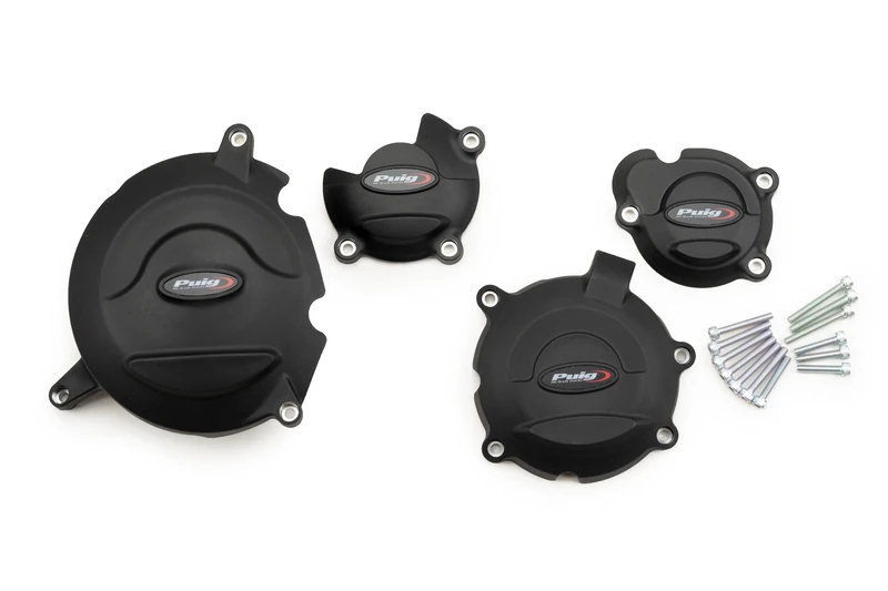 Puig 21406N Engine Protective Cover Black