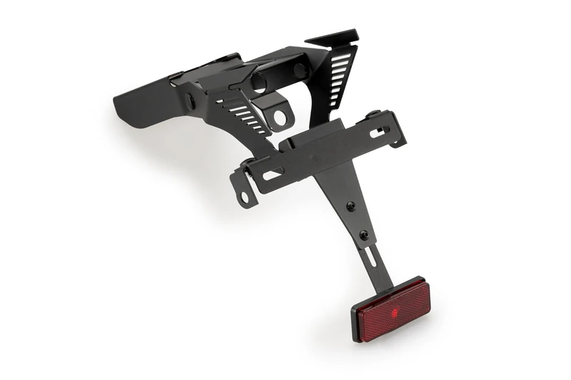 Puig 21620N License Plate Holder Black