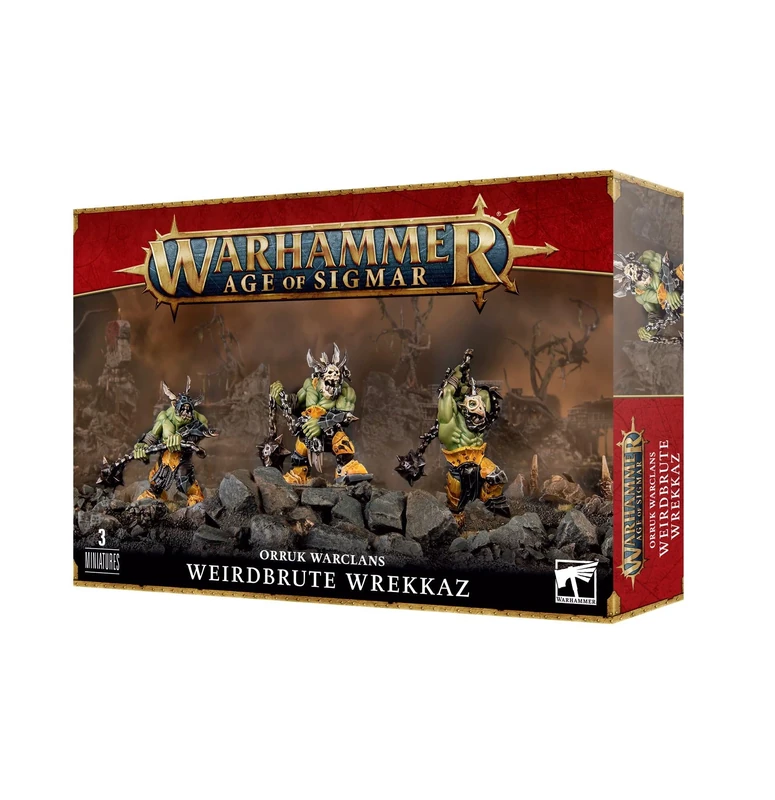Games Workshop - Age of Sigmar - Orruk Warclans: Weirdbrute Wrekkaz, Black