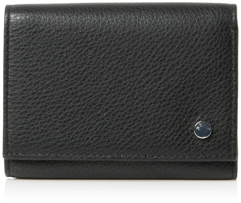 Wallet 030819-46/18 ABRO Black/Nickel Uni Unisex Adults, Black/Nickel, One Size, Casual