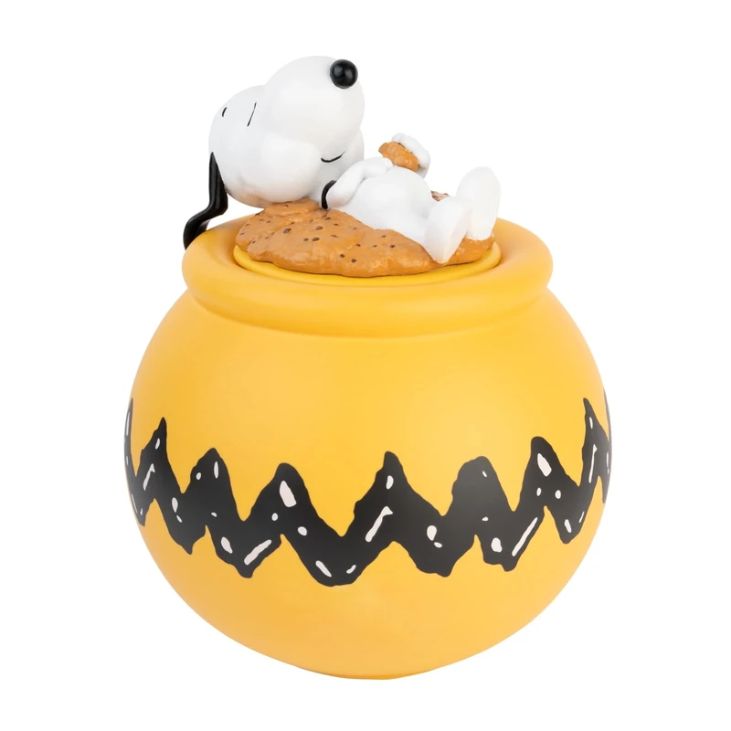 Grupo Erik Biscuit Jar - Snoopy Gifts For Dog Lovers | Cookie Jar, Sweet Jars, Airtight Food Storage Container, Kitchen Decor | Peanuts Snoopy Merch