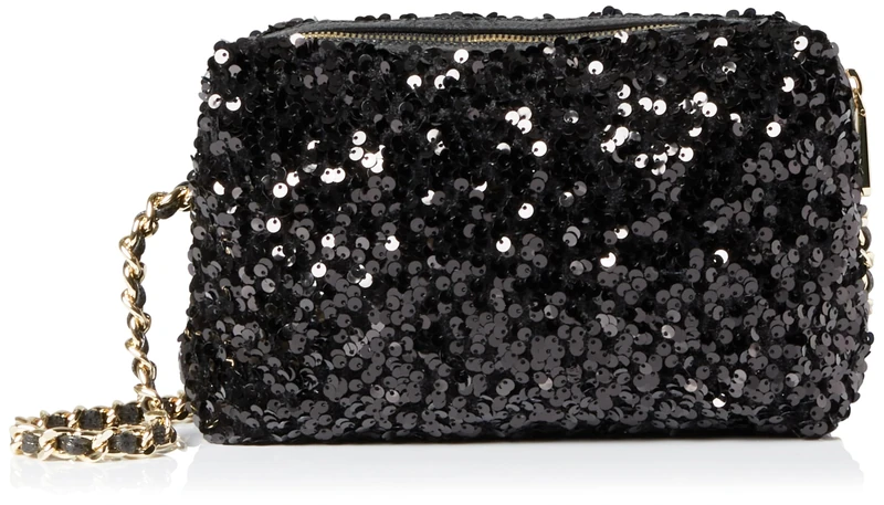 ABRO Unisex's Louna Bag, Black/Gold, ESTANDAR - Image 1
