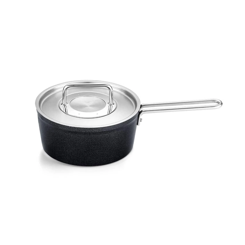 Fissler Adamant/Aluminium Saucepan (Diameter 18 cm, 2 litres) Coated with Metal Lid Non-Stick Induction