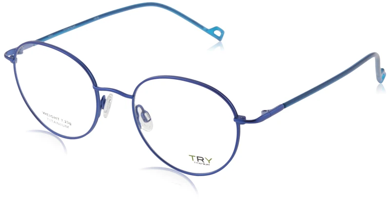 try Eyeglass Frame TYA31V02 Blue 50/18/145 Unisex Adults Glasses, azul, 50/18/145