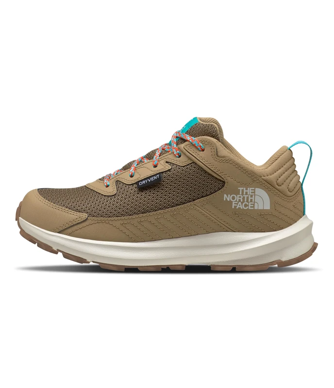 The North Face Fastpack Trail Running Shoe Khaki Stone/Geyser Aqua 1