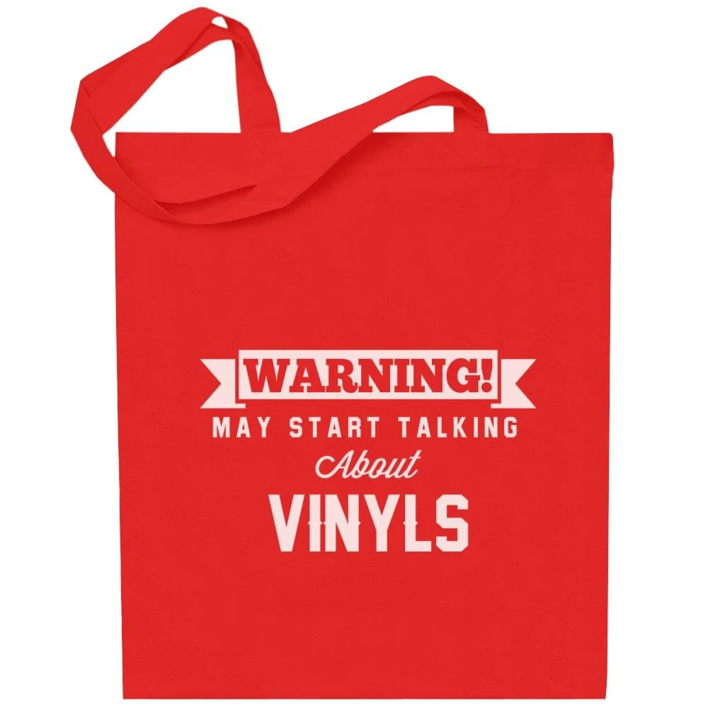 All+Every Warning May Start Talking About Vinyls Totebag