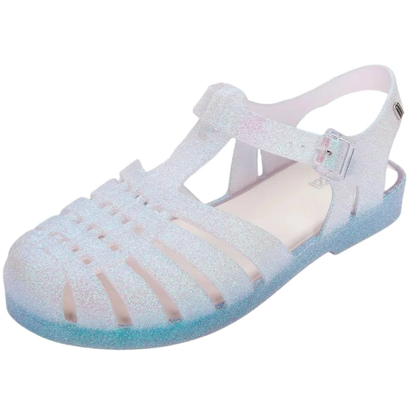 melissa Women's Possession Glitter Ad Fisherman Sandal, 4 UK