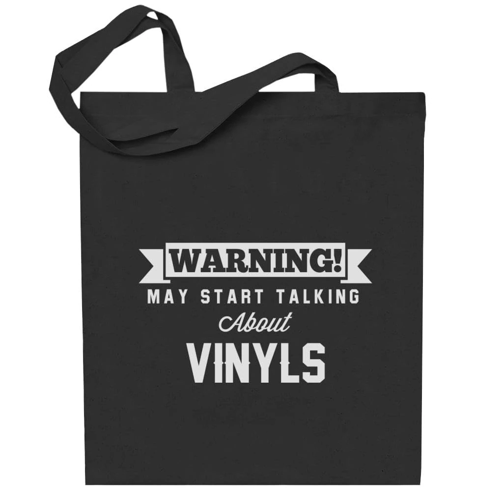 All+Every Warning May Start Talking About Vinyls Totebag